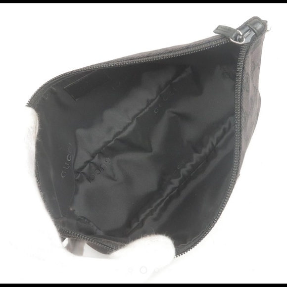 Black GUCCI boat bag pochette 10/10 - Picture 5 of 14